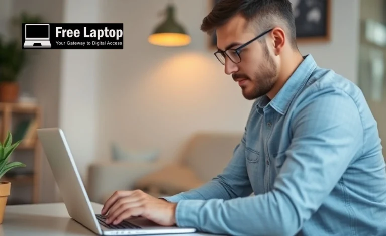 Apply for free laptop online